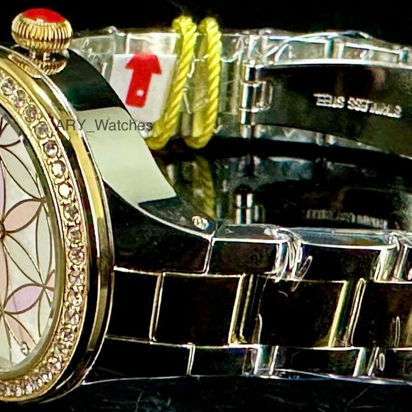 NEW Invicta Wildflower 34MM Oyster Dial Quartz Two-Tone Bracelet Watch main image 6